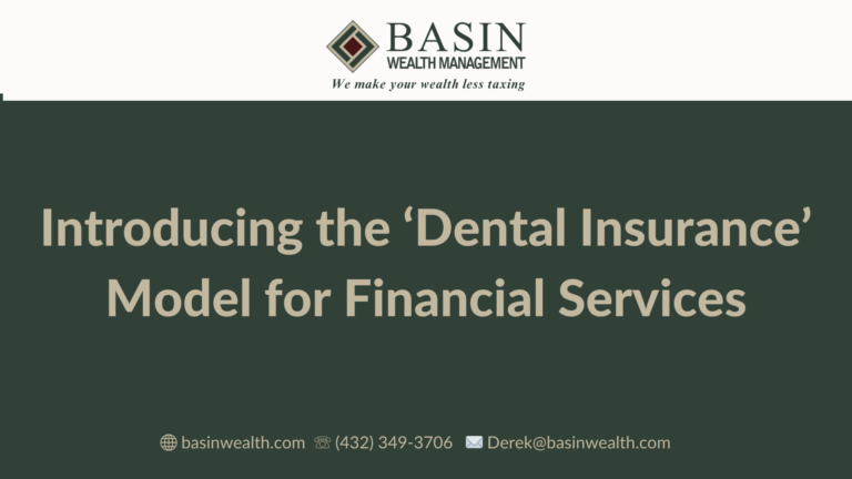 Introducing the Dental Insurance Model for Financial Services