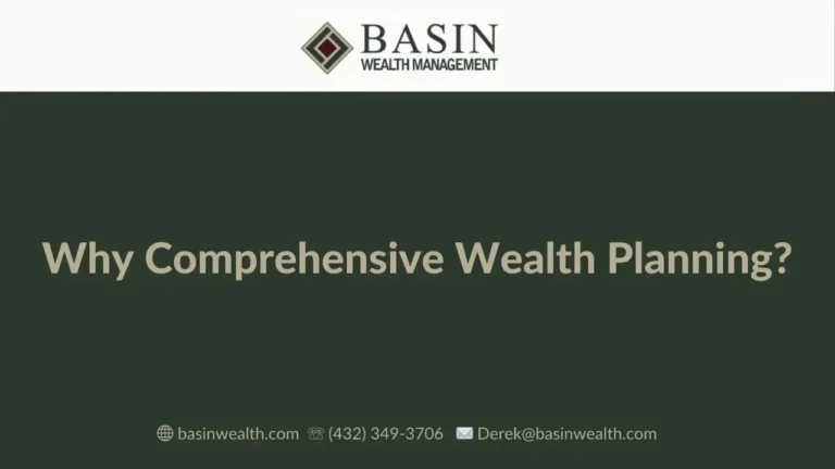 Why Comprehensive Wealth Management